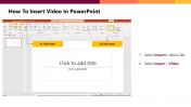 12_How To Insert Video In PowerPoint